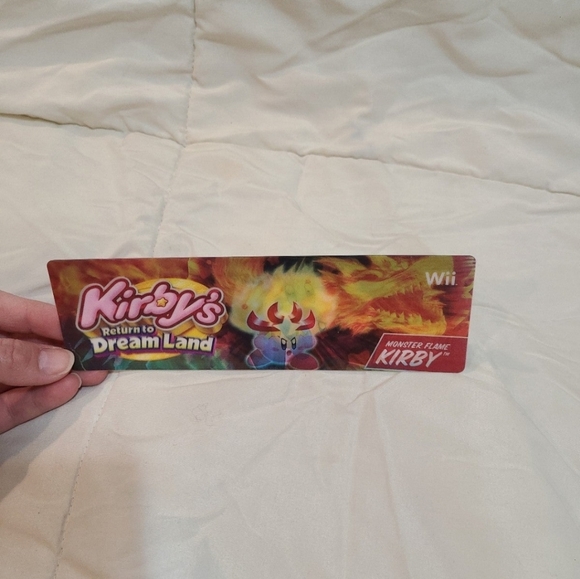 Kirby's Return to Dreamland Lenticular Bookmark 2011 Giveaway - Picture 4 of 5